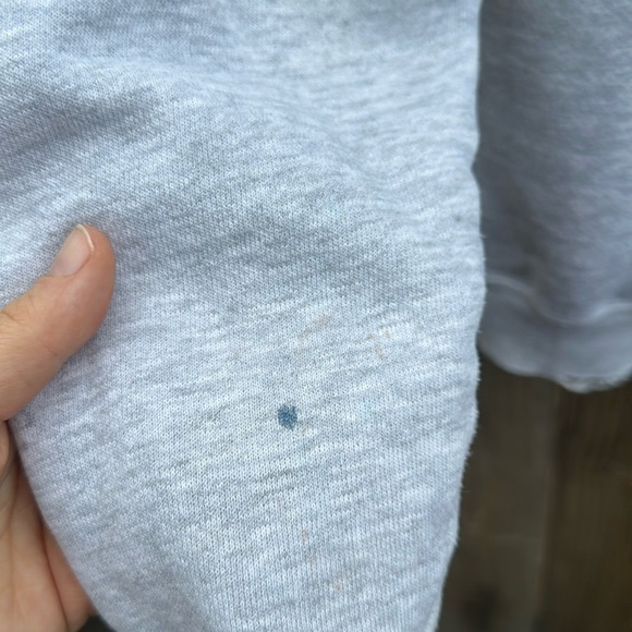 Vintage 90s LOGO 7 Gray Atlanta Braves Crewneck Sweater Size Large - Picture 10 of 15